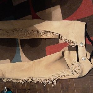 Congress dress leather show chaps